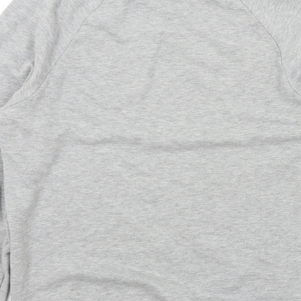 OSOS Mens Grey Pullover Jumper Size M