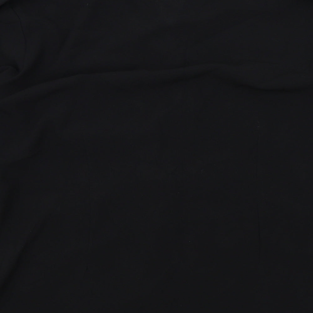 Dorothy Perkins Womens Black Basic Button-Up Size 12