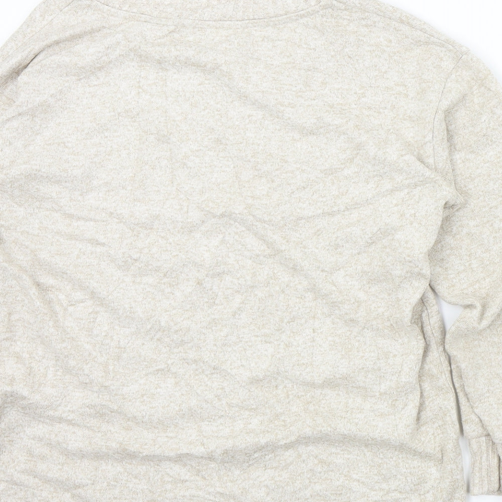 TU Womens Beige Pullover Jumper Size 12