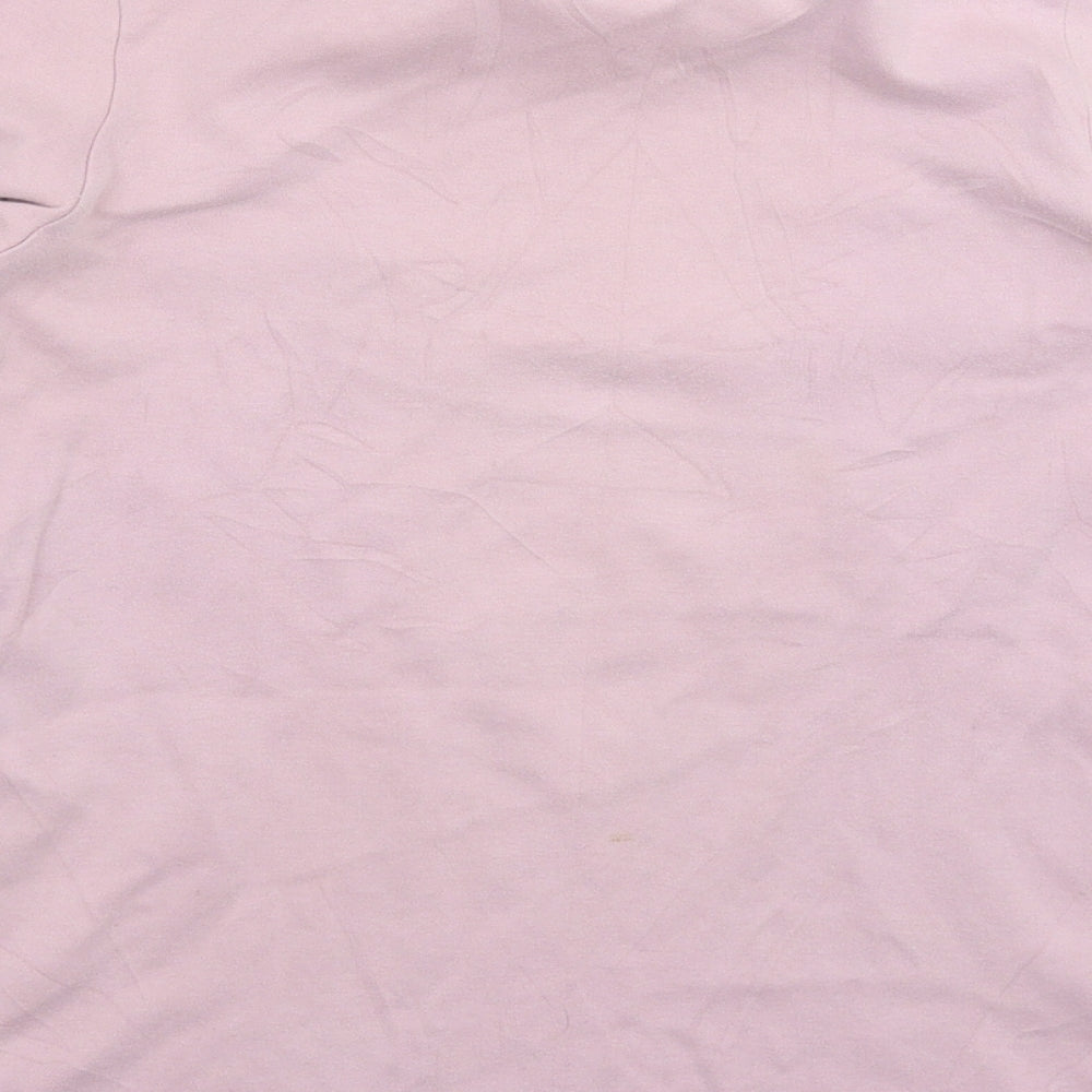 Lana Womens Pink Pullover Sweatshirt Size M