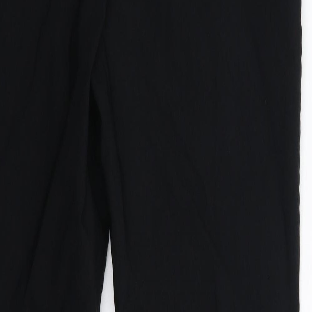 Anko Womens Black Trousers Size 12 L29 in