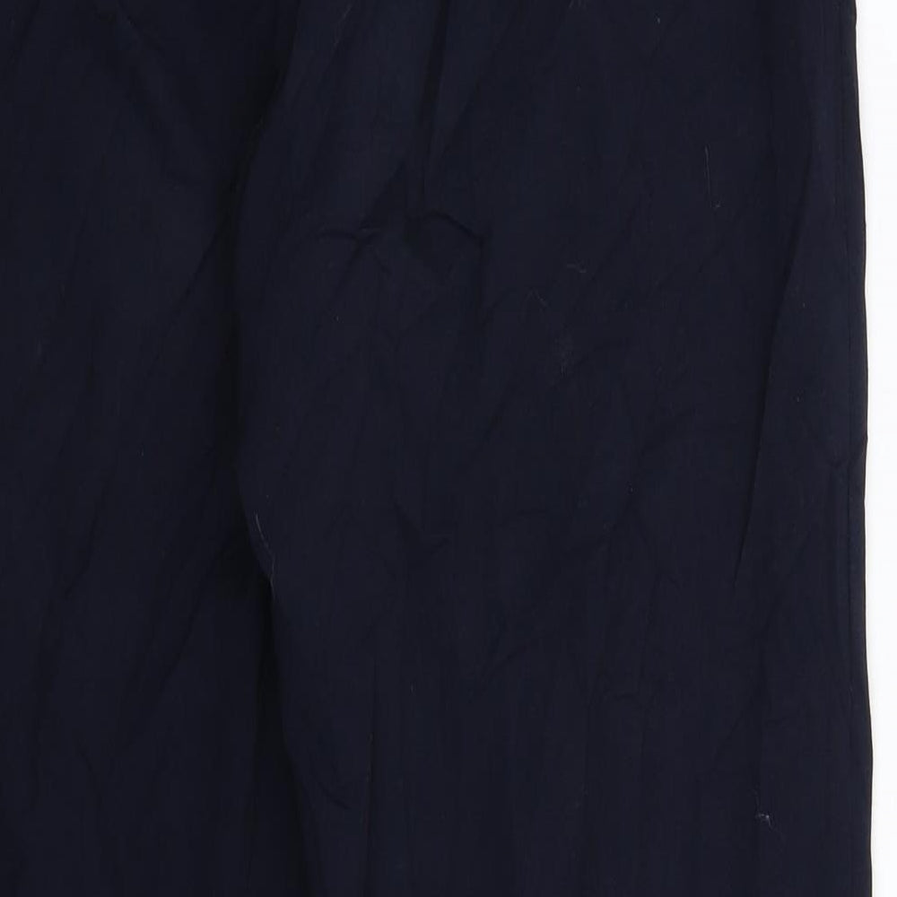 Per Una Womens Blue Trousers Size 10 L29 in