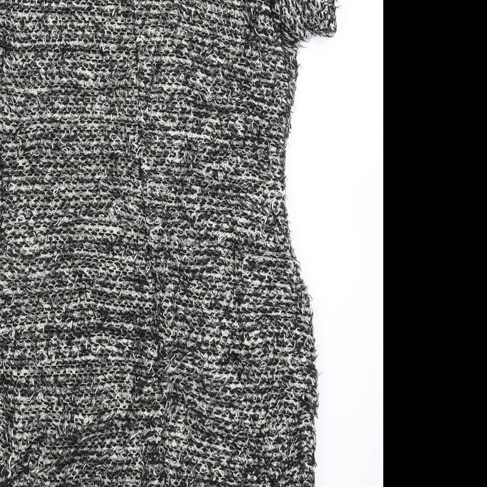 Zara Womens Grey Knit Pullover Jumper Size M