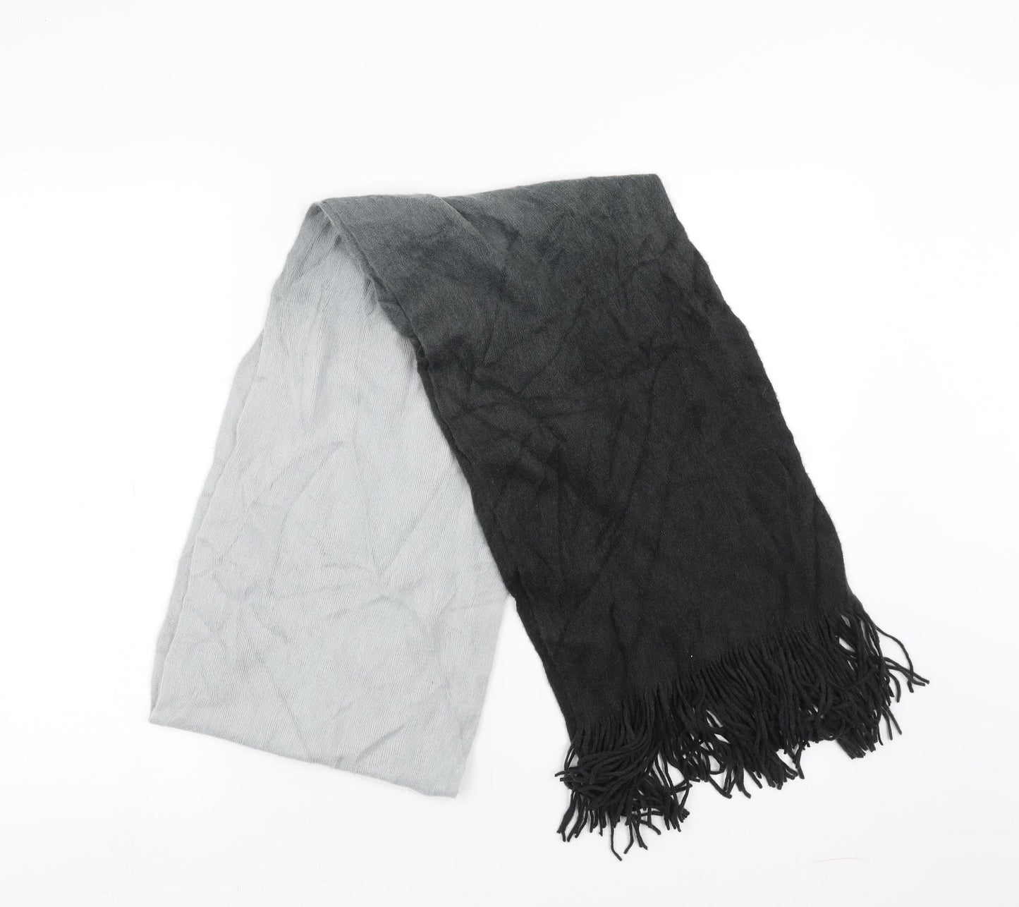 Preworn Womens Grey Scarf - ombre