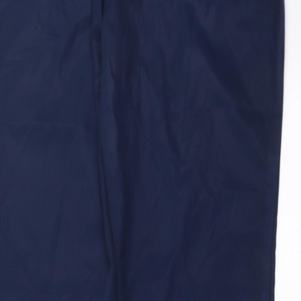 easycare Womens Blue Trousers Size 14 L30 in