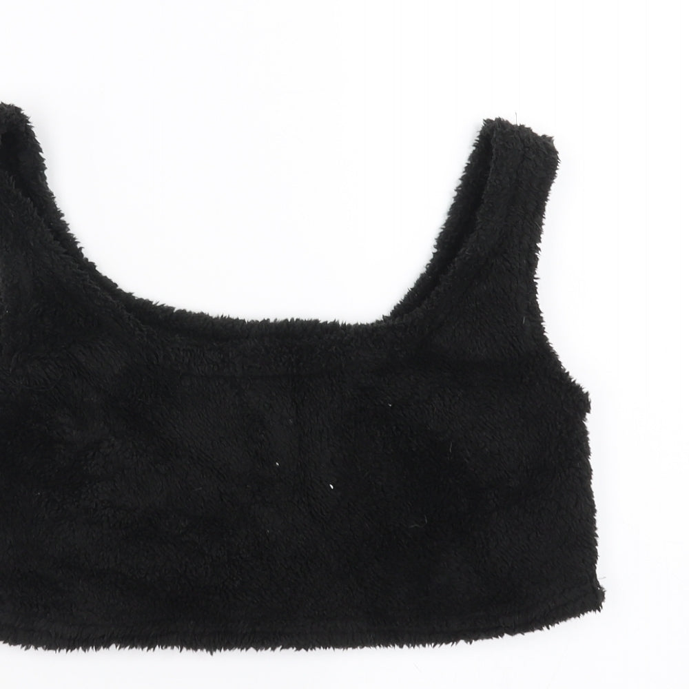 Preworn Womens Black Pullover Jumper Size M - cropped