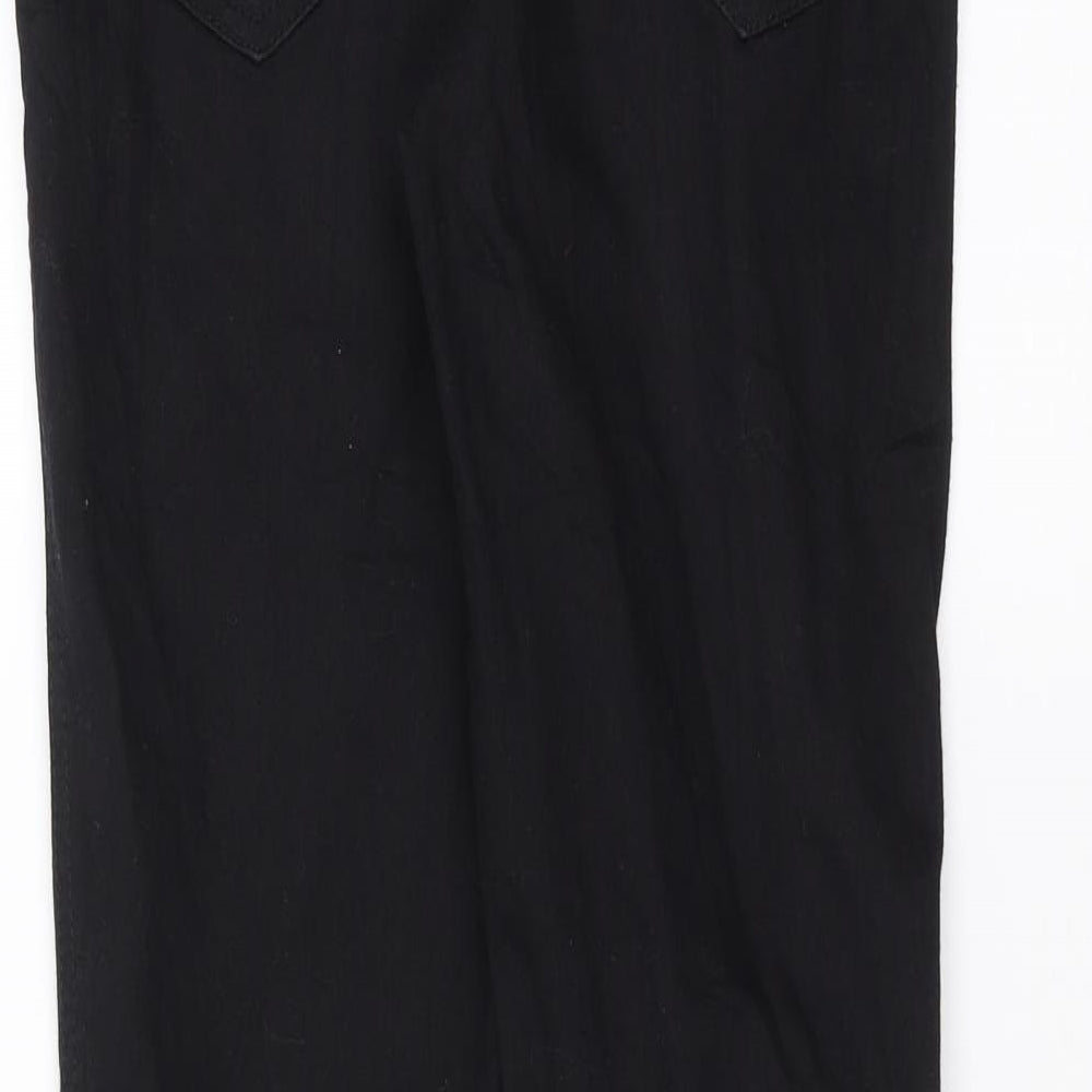 TU Womens Black Denim Jegging Jeans Size 8 L26 in