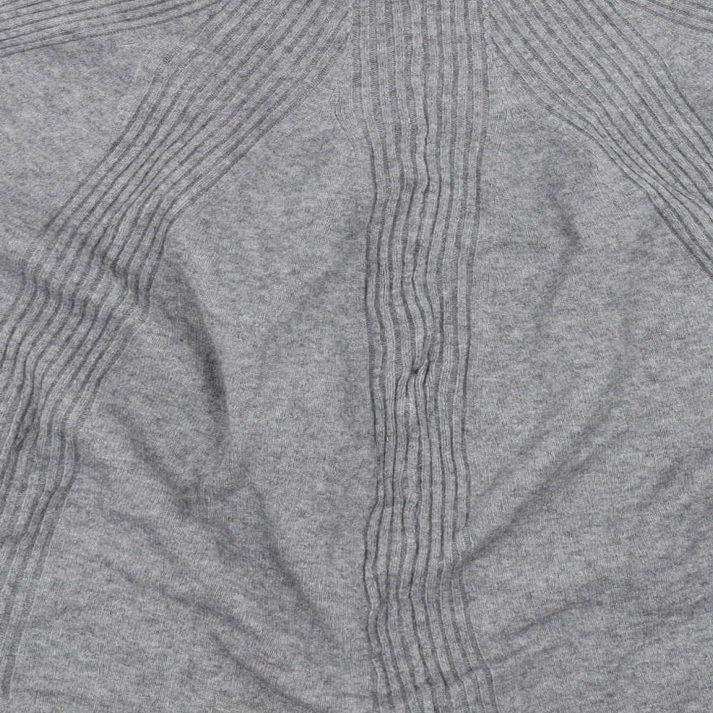 Preworn Womens Grey Cape Jumper One Size