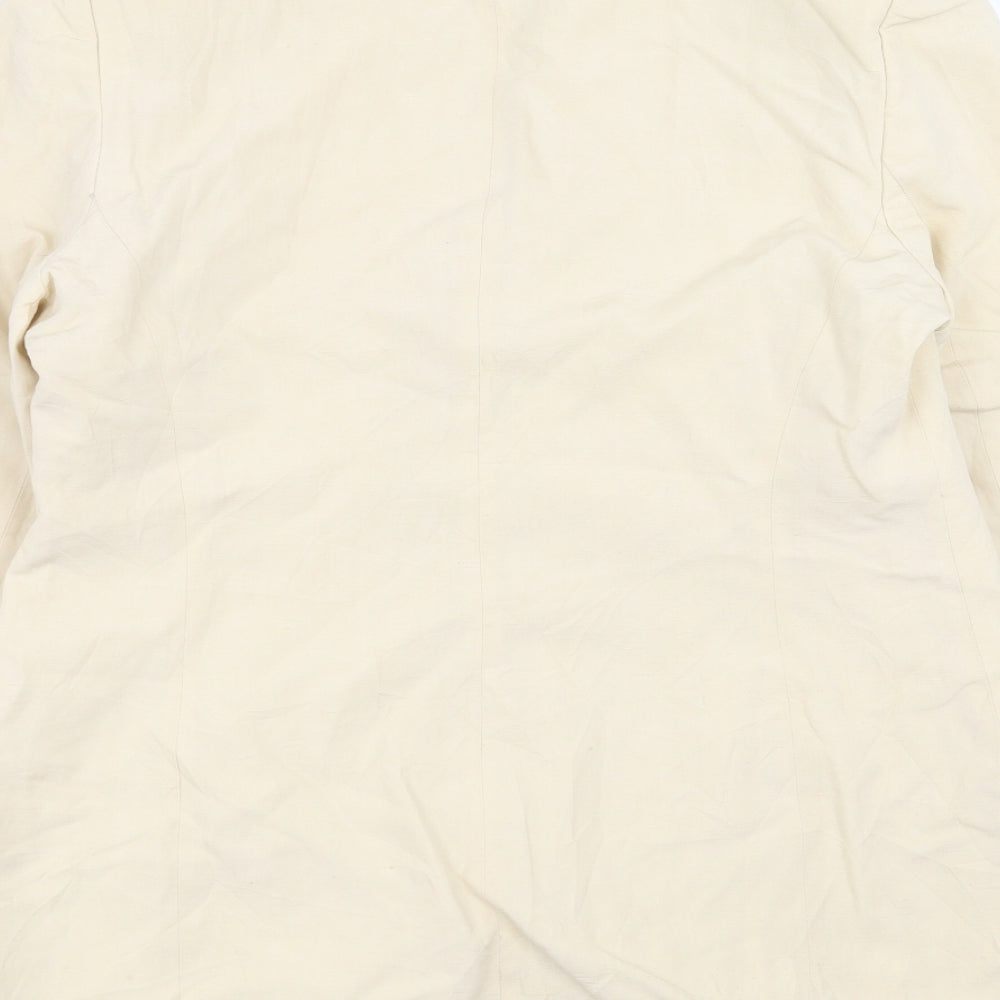 BHS Womens Yellow Jacket Suit Jacket Size 16
