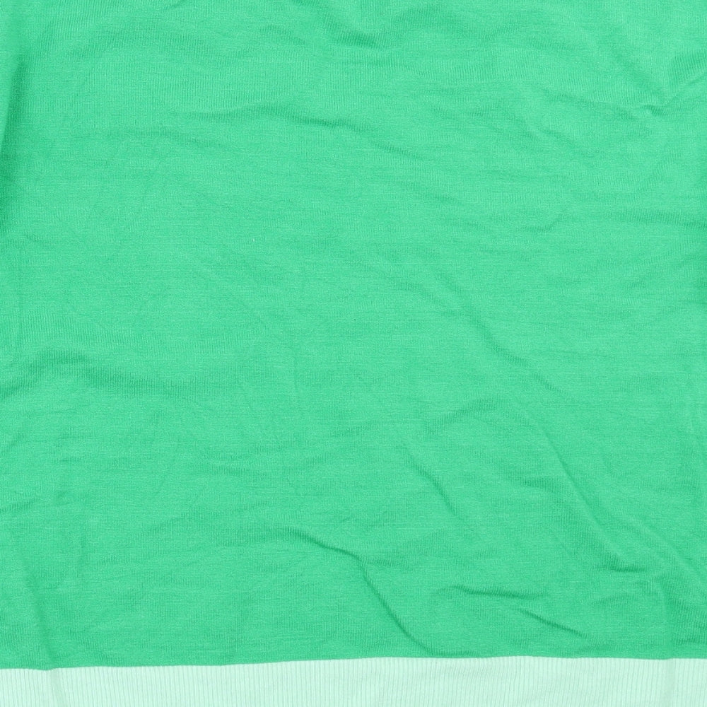 Marks & Spencer Womens Green Pullover Jumper Size 12
