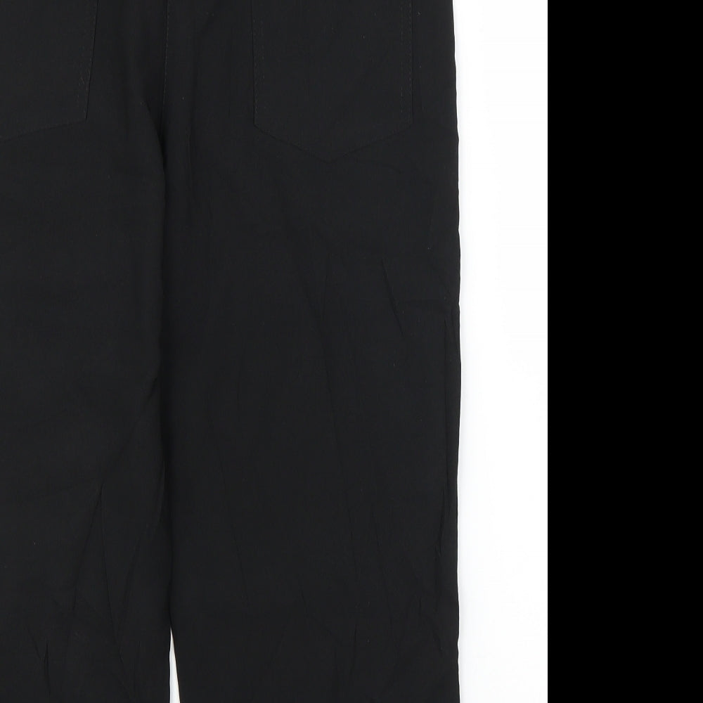 Hong Hong Womens Black Capri Trousers Size L