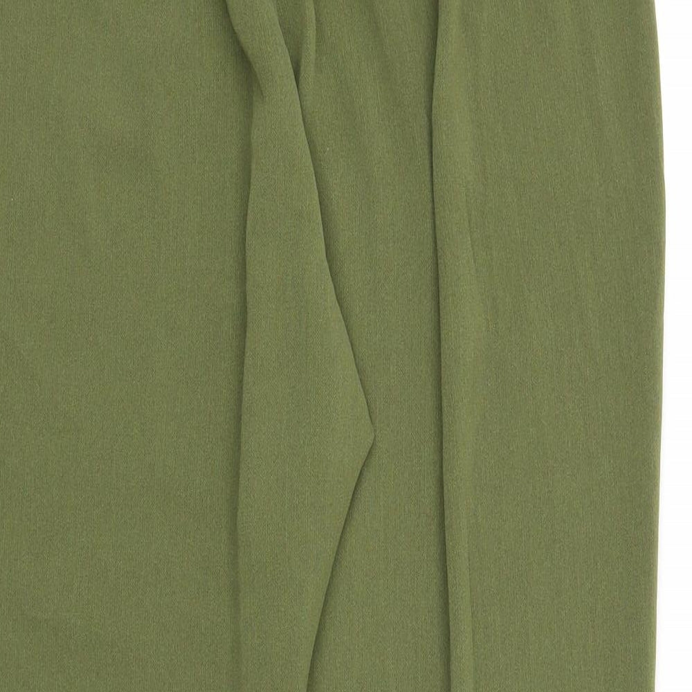 ELVI Womens Green Bloomer Trousers Size 20 L26 in