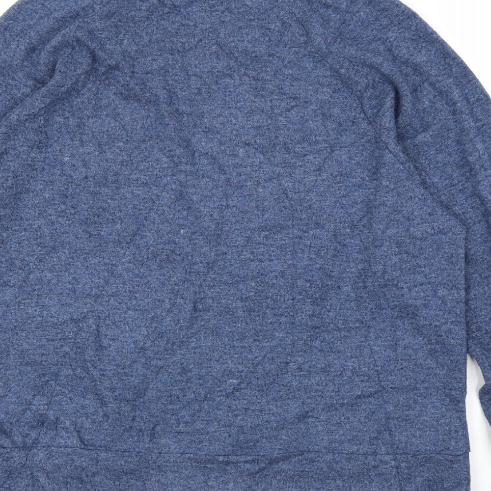 New Look Womens Blue Pullover Jumper Size M