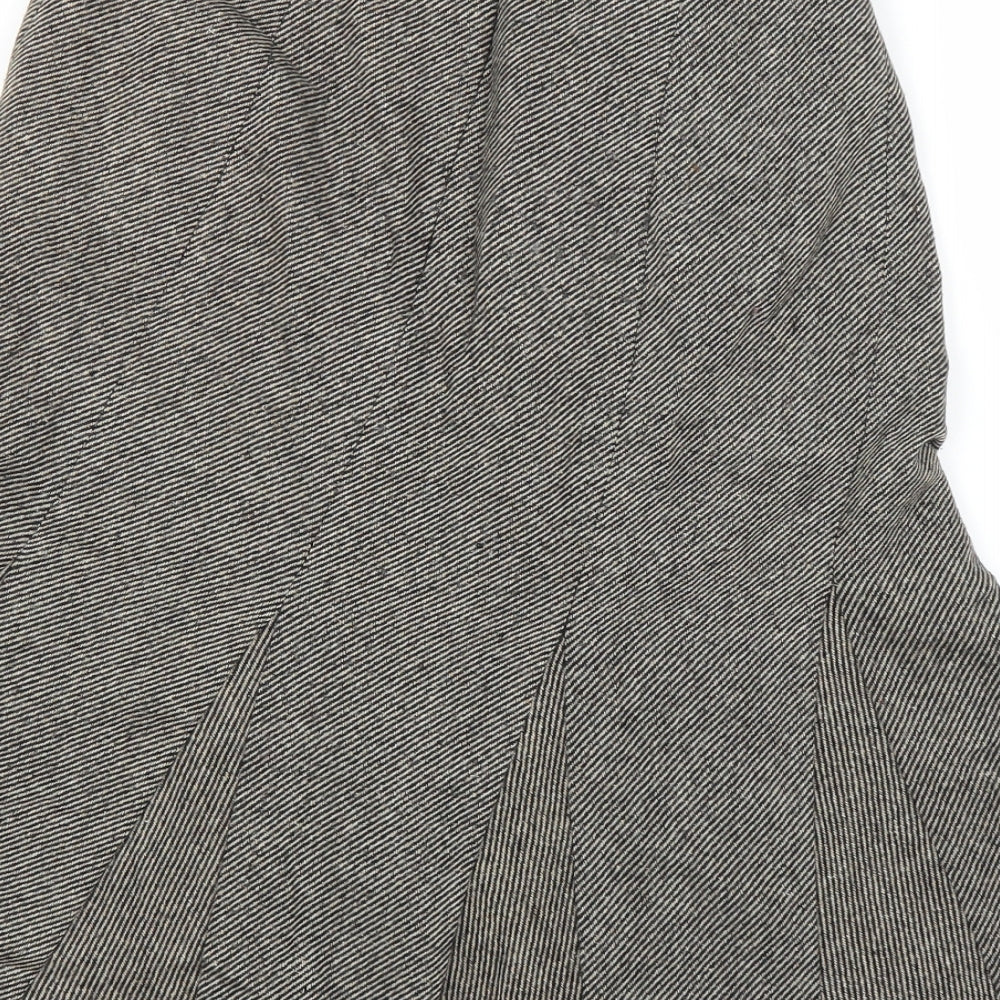 Preworn Womens Brown Trumpet Skirt Size S
