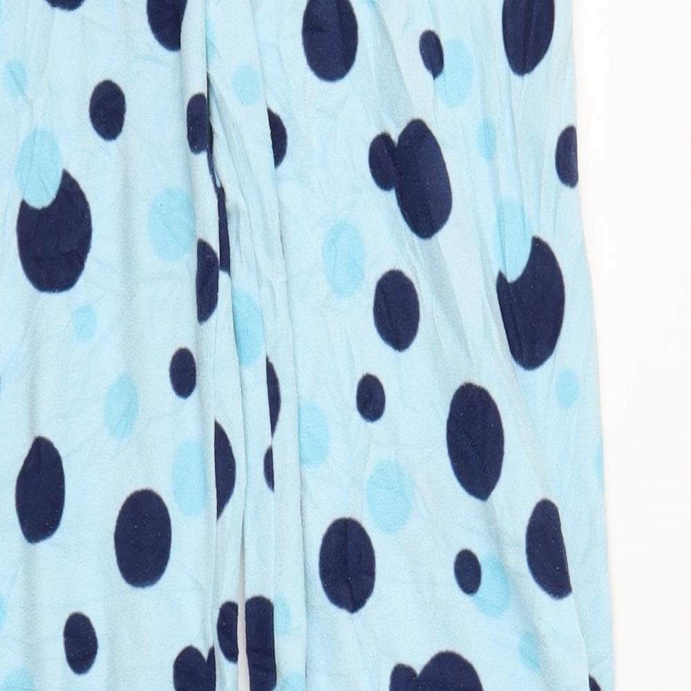 Secret Possesions Womens Blue Polka Dot Chemise Pyjama Pants Size S