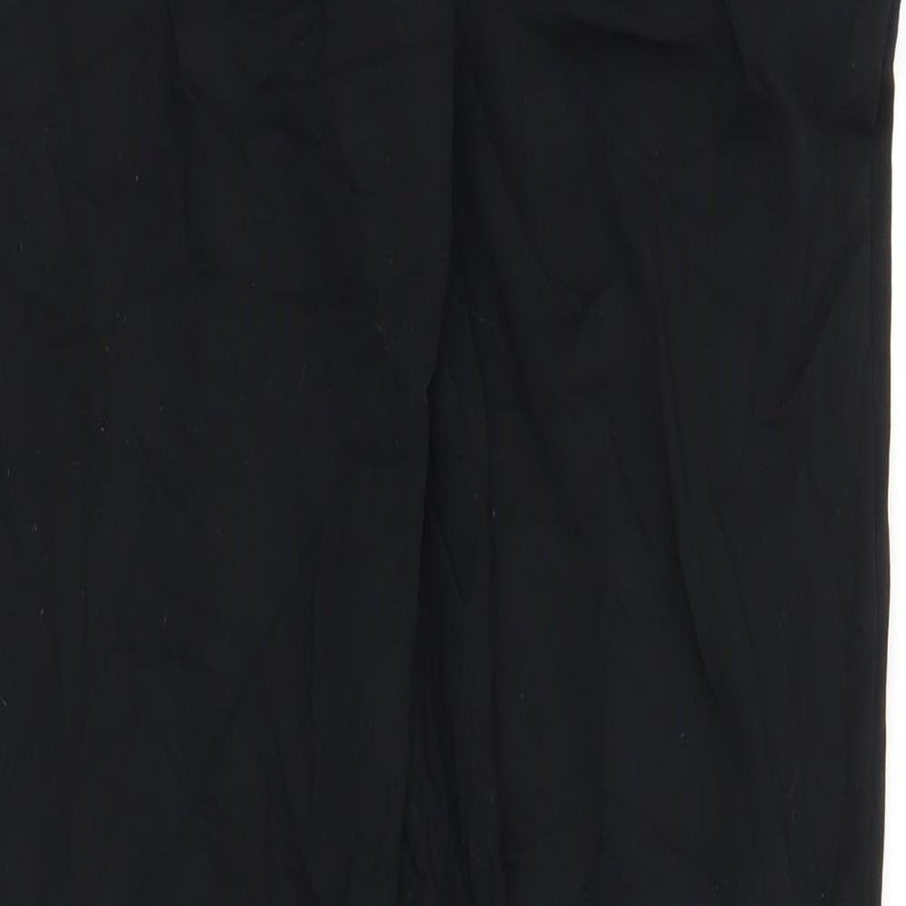 Marks & Spencer Womens Black Trousers Size 10 L29 in