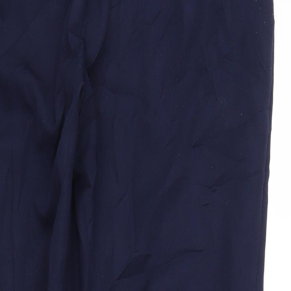 ASOS Womens Blue Carrot Trousers Size 8 L25 in