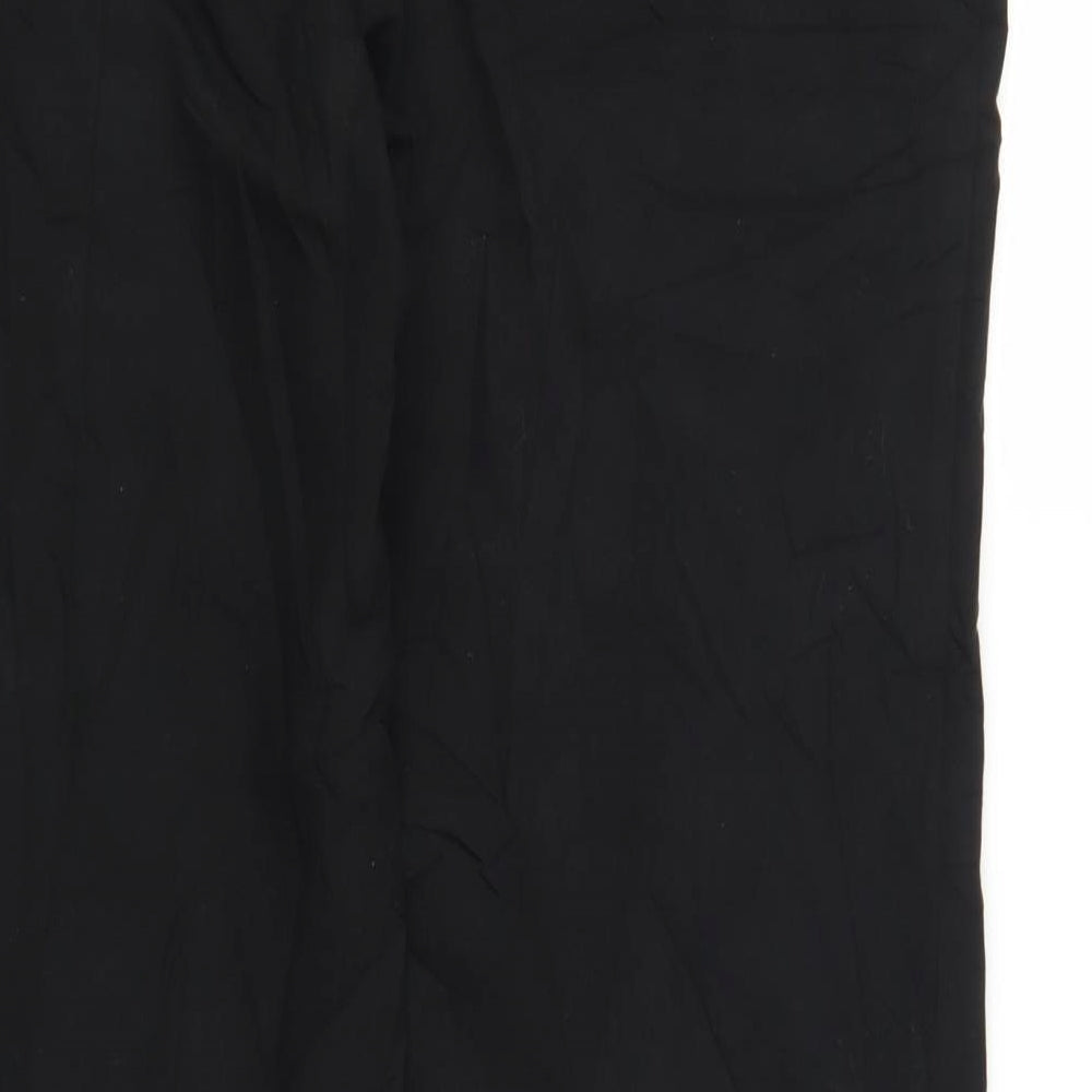 NEXT Womens Black Trousers Size 14 L28 in