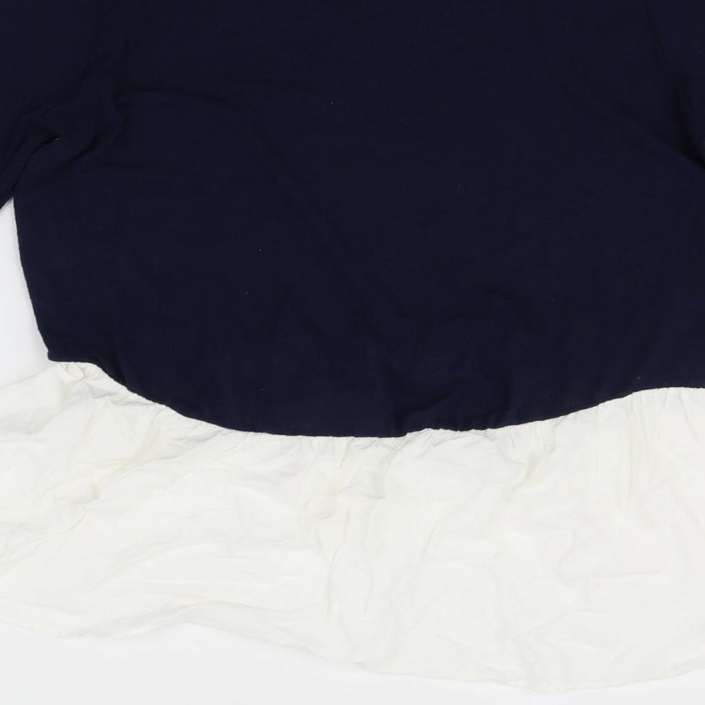 TU Womens Blue Pullover Jumper Size 14