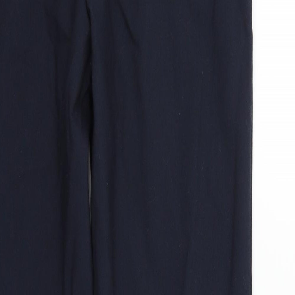 Marks & Spencer Girls Blue Carrot Trousers Size 15-16 Years