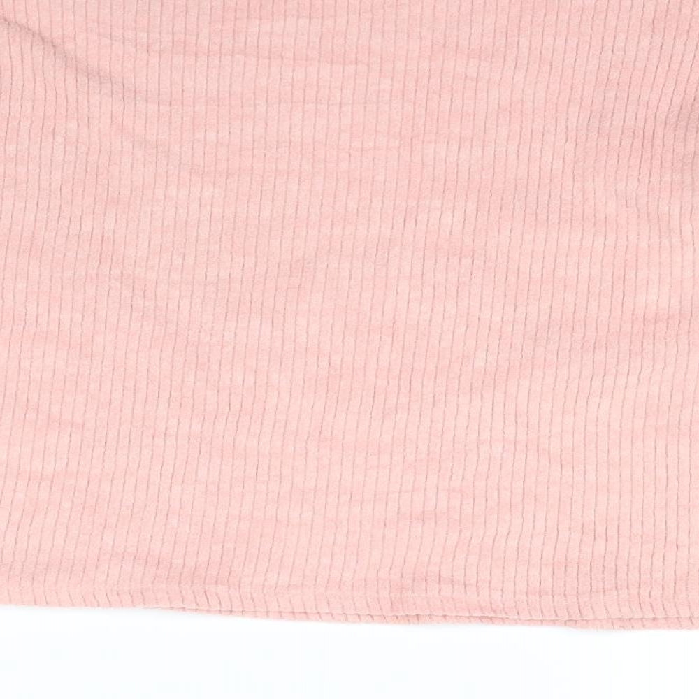 H&M Womens Pink Pullover Jumper Size S