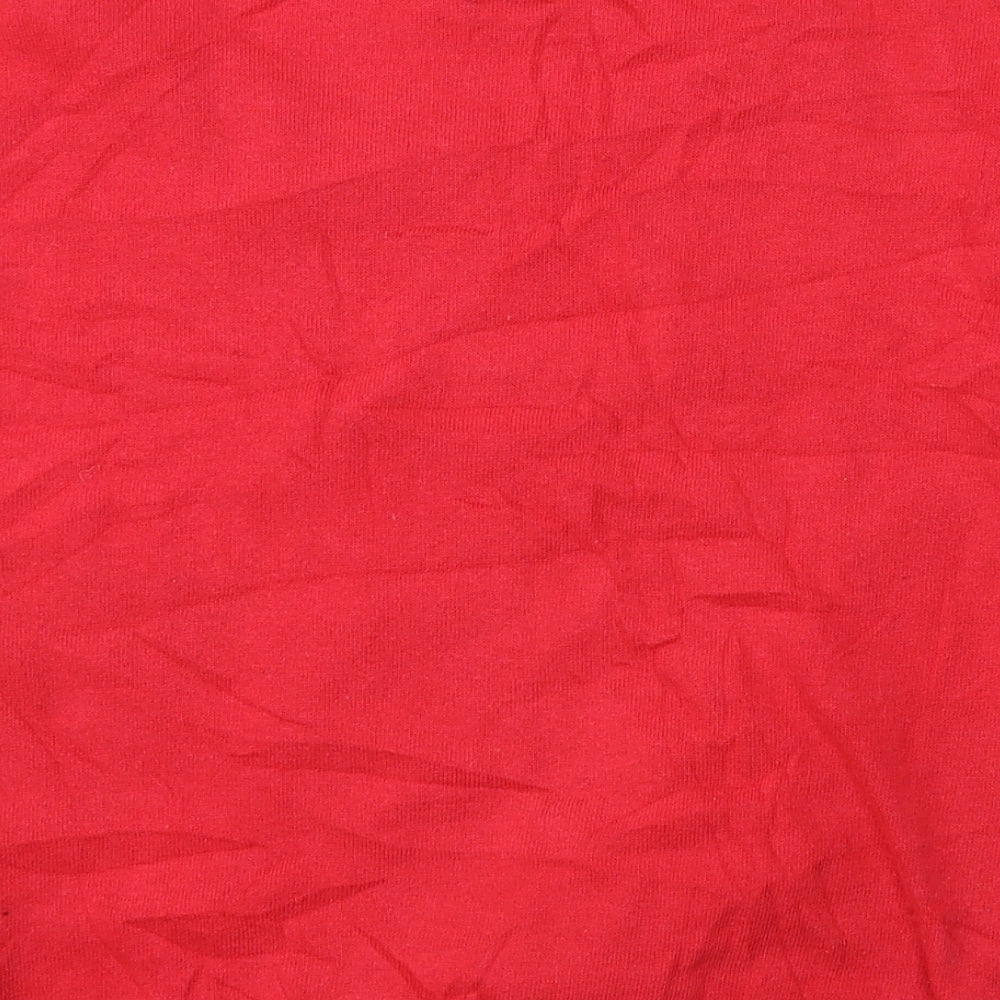 George Womens Red Pullover Jumper Size 8