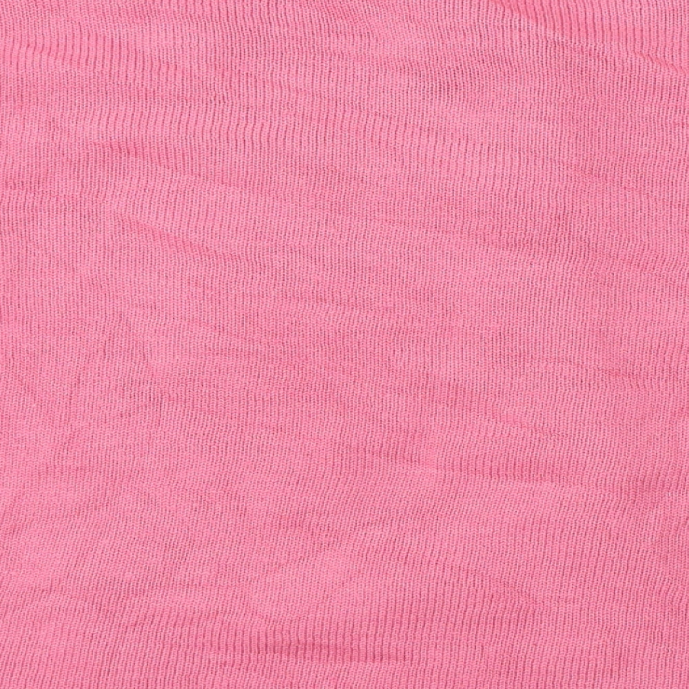 solution Womens Pink Cardigan Jumper Size M