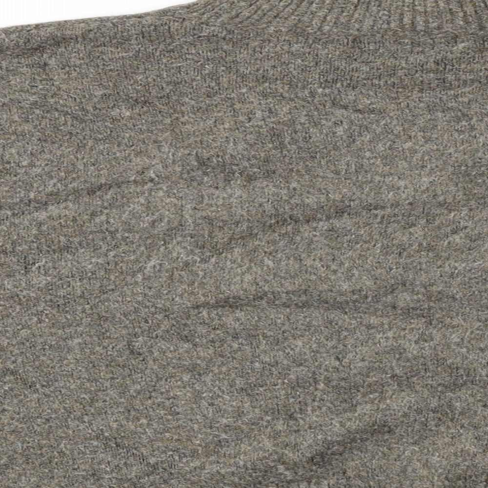 H&M Womens Brown Pullover Jumper Size XS