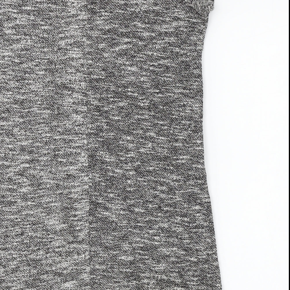 Miss Selfridge Womens Grey A-Line Size 12