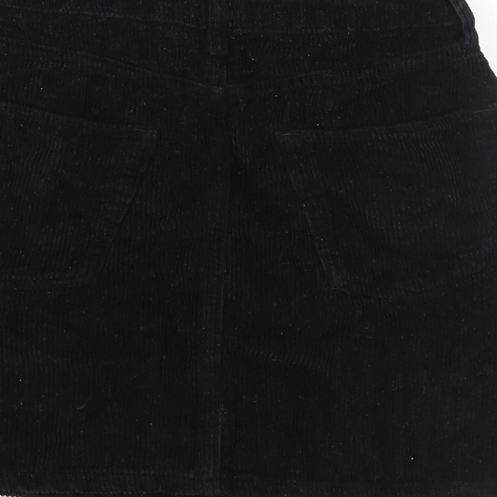 BDG Womens Black Corduroy Mini Skirt Size S