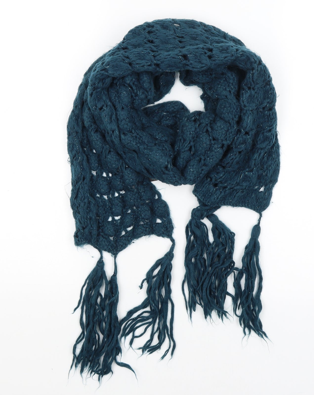 Miss Selfridge Womens Green Scarf