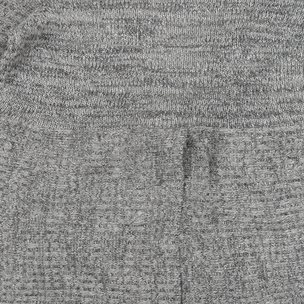 Grey & Willow Womens Grey Wrap Jumper Size XL