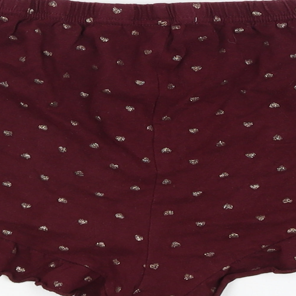 New Look Womens Red Hot Pants Shorts Size M
