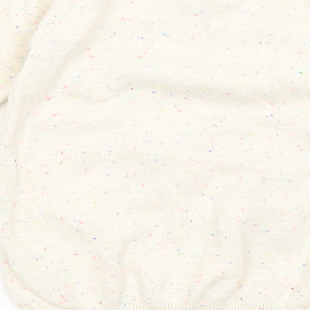 Marks & Spencer Baby Ivory Pullover Jumper Size 0-3 Months - Deer