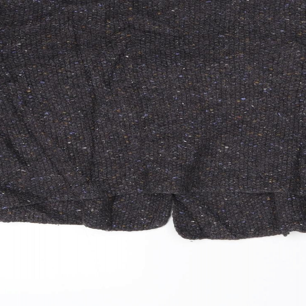 Preworn Womens Gold Knit Cardigan Jumper Size M
