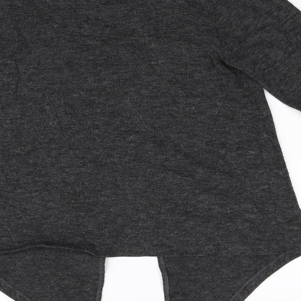 Zara Womens Grey Knit Pullover Jumper Size S