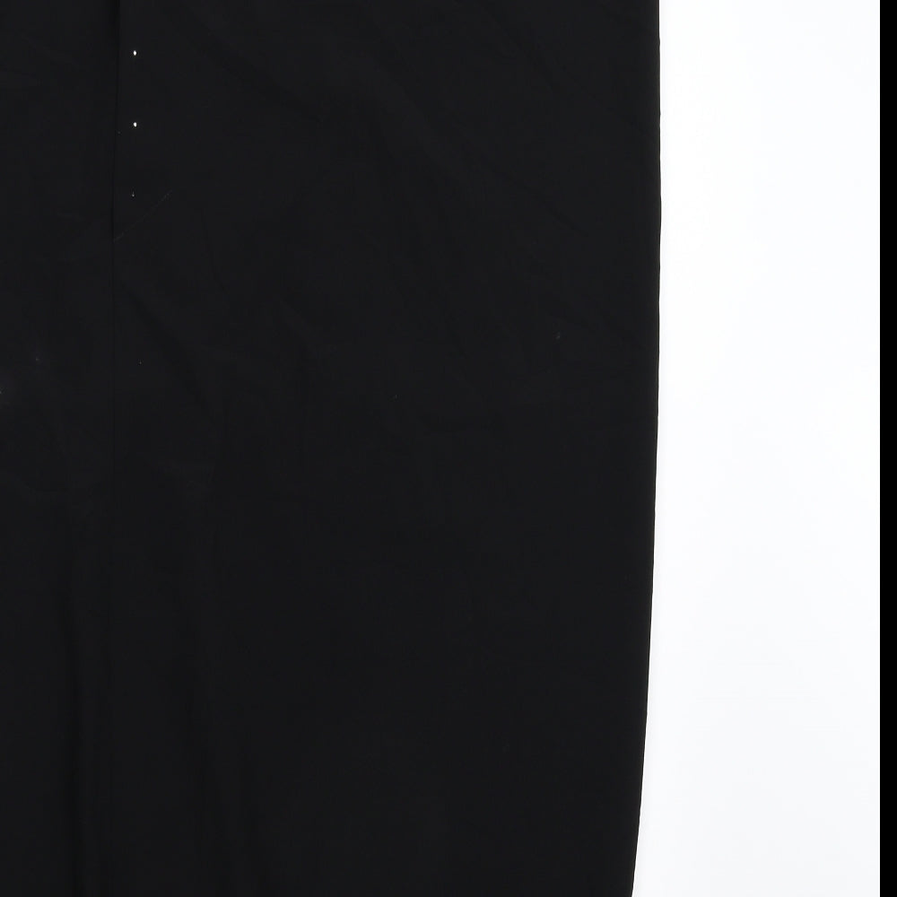 Sommermann Womens Black Pettiskirt Skirt Size 46 in