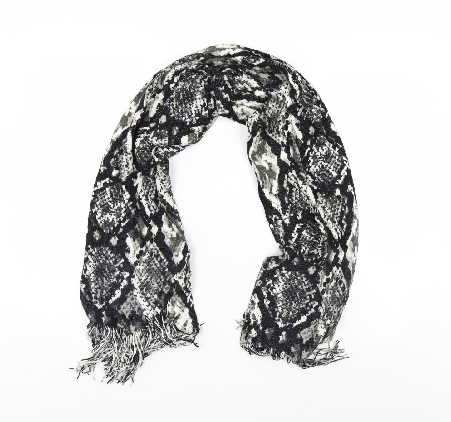 Preworn Womens Multicoloured Animal Print Scarf