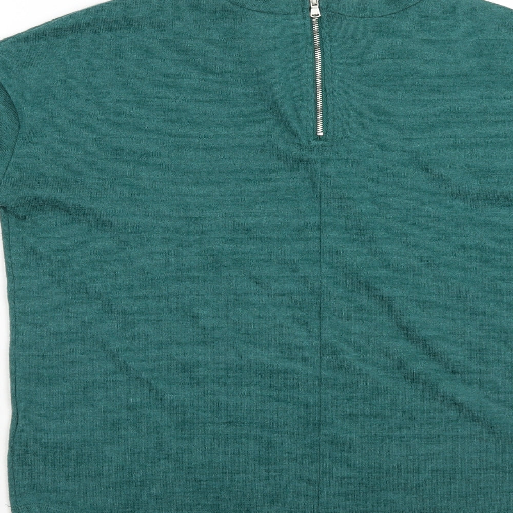 Primark Womens Green Pullover Jumper Size 4