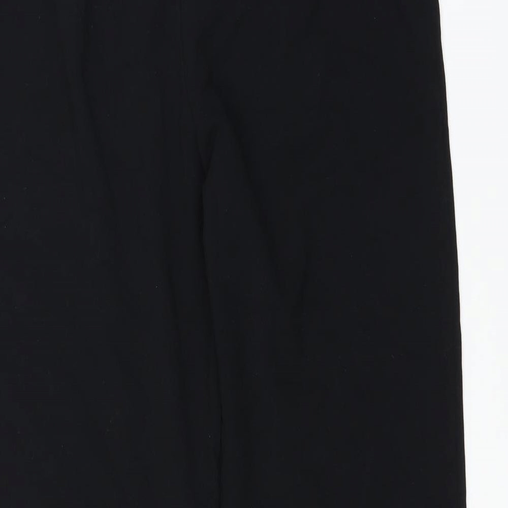 Marks and Spencer Womens Black Trousers Size 12 L27 in