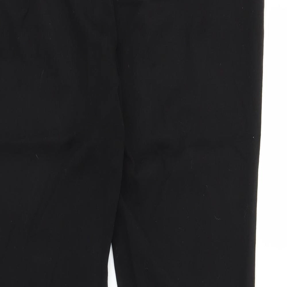 Banner Womens Black Capri Trousers Size 32 in L25 in