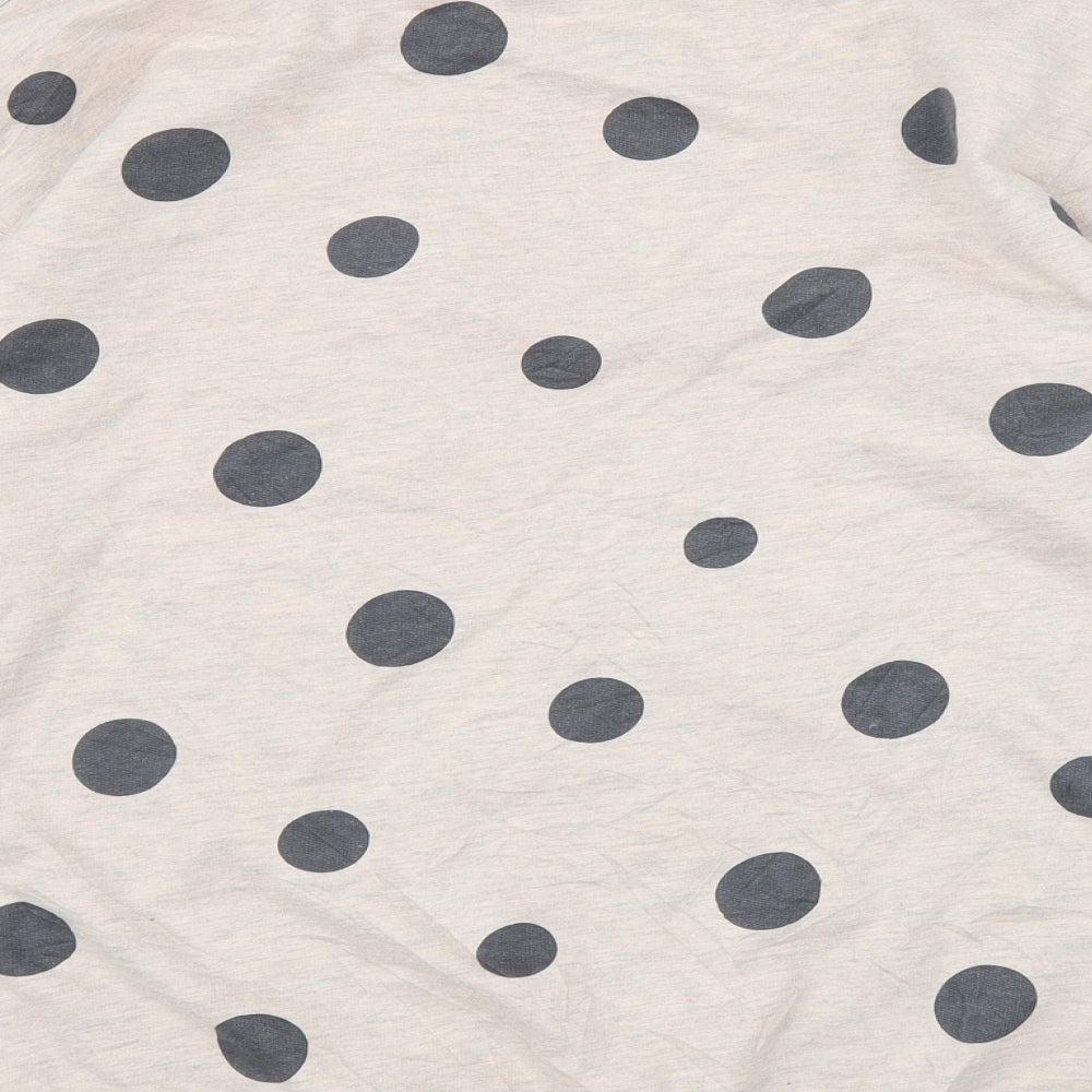 H&M Womens Pink Polka Dot Pullover Jumper Size S