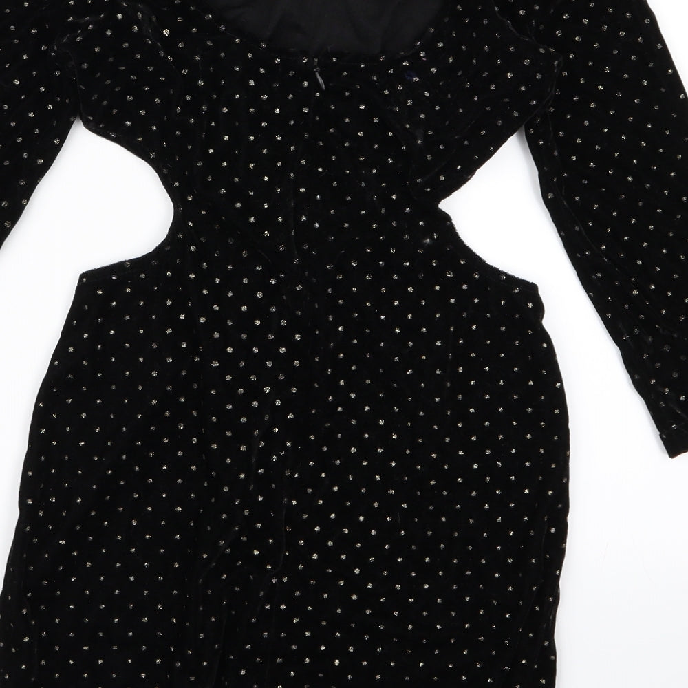 hearts and brows Womens Black Pencil Dress Size 8