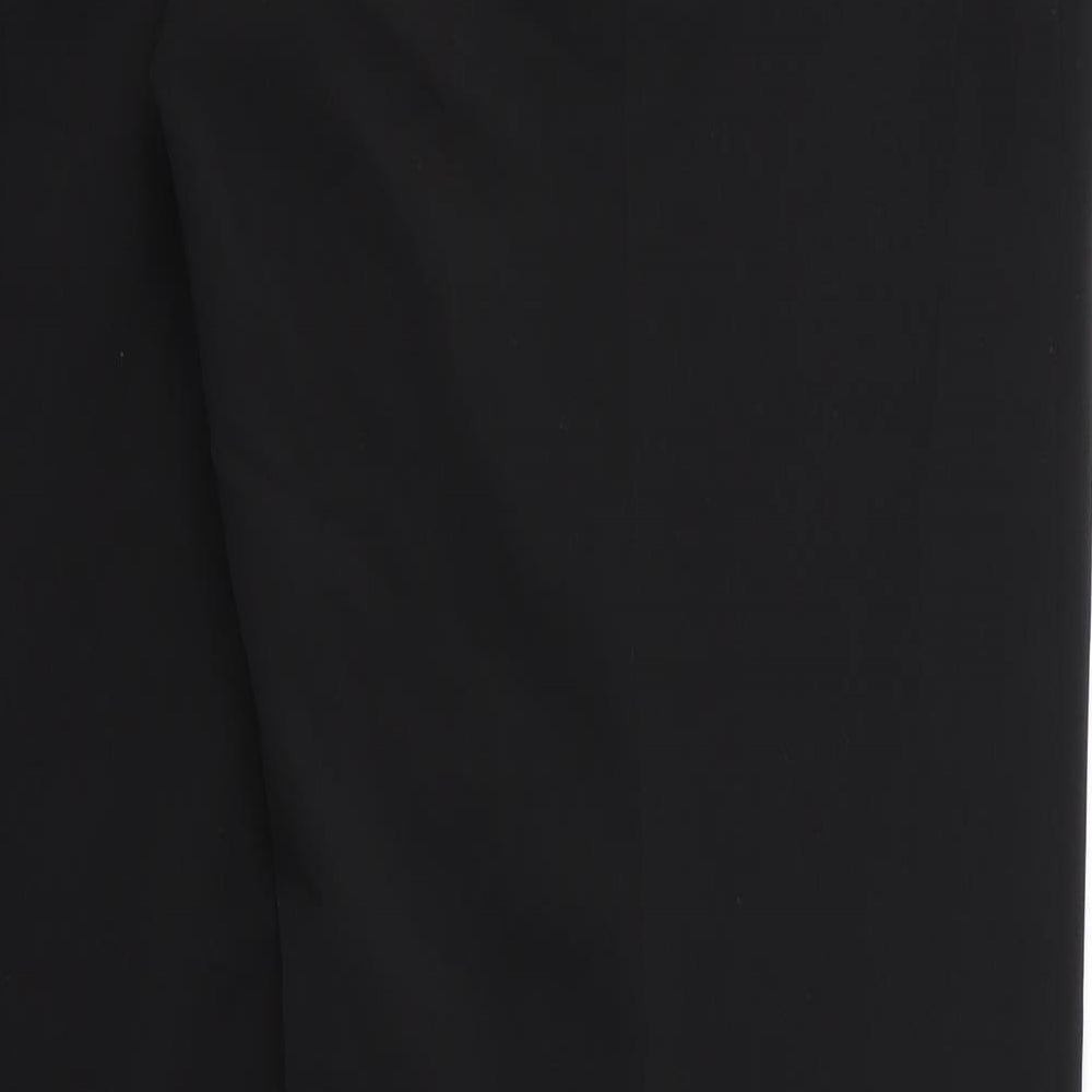 pas Womens Black Trousers Size 44 L30 in