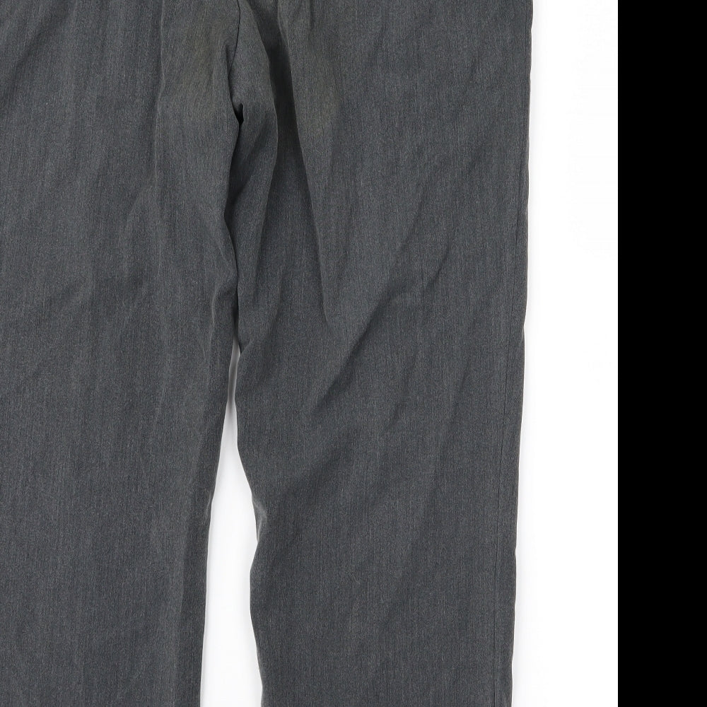 Bonmarché Womens Grey Trousers Size 16 L24 in