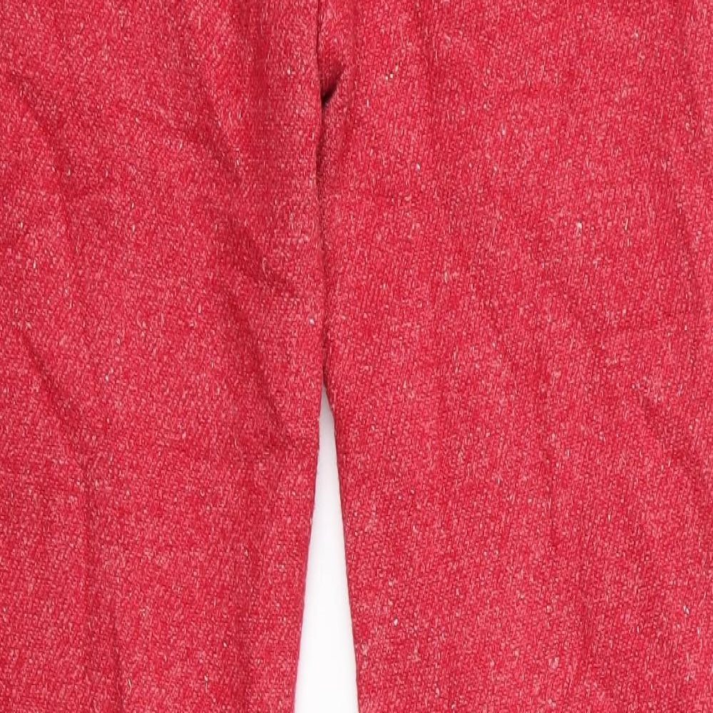 roint zilka Womens Red Trousers Size L L29 in