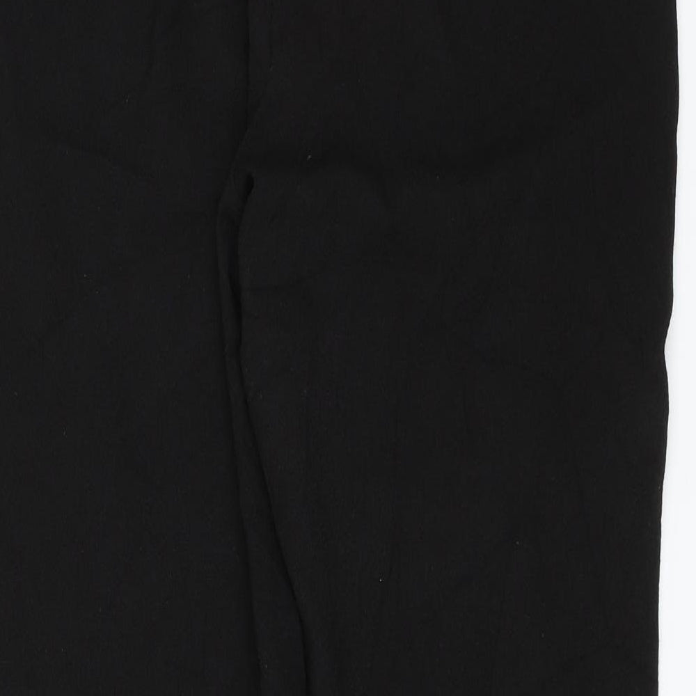 Kiabi Womens Black Dress Pants Trousers Size 14 L26 in