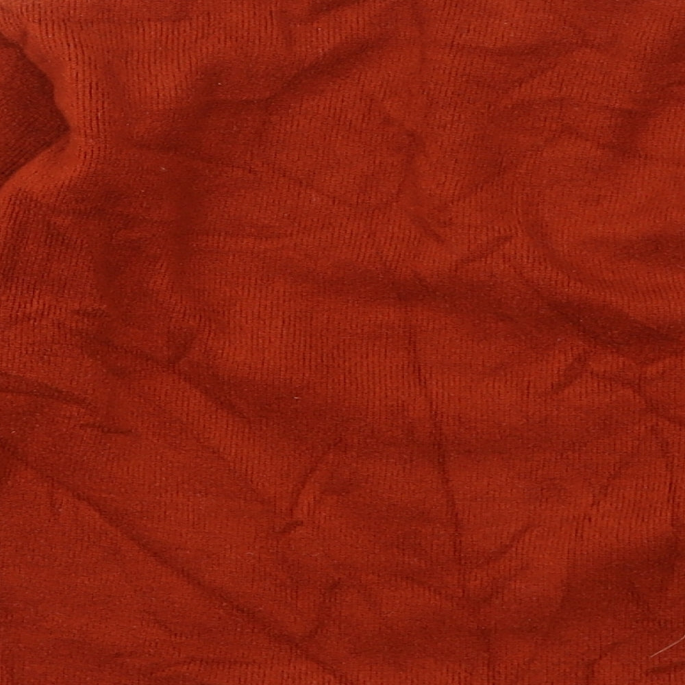 Maya Boys Orange Pullover Jumper Size 6 Years