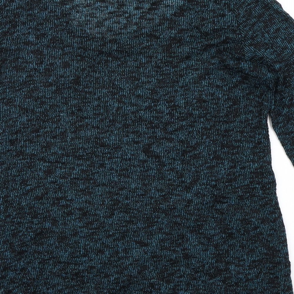 Sparkle & Fade Womens Blue Pullover Jumper Size S