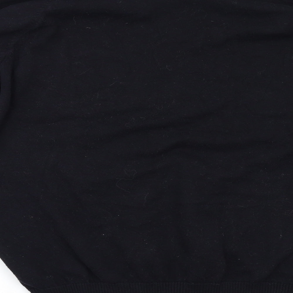 Ctrue Mens Black Pullover Jumper Size L